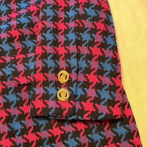 Vintage woman’s houndstooth skirt and jacket 6 - Picture 4 of 4